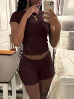 Item No FD  Yoga Shorts - Image 4