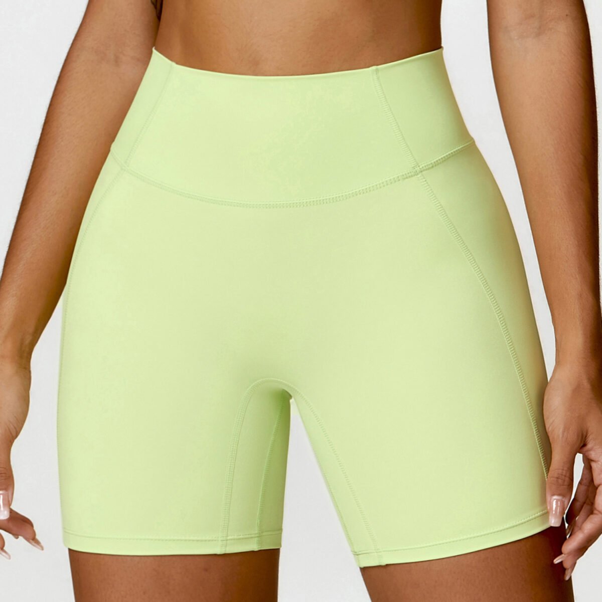 Item No 8500   Yoga Shorts - Image 1