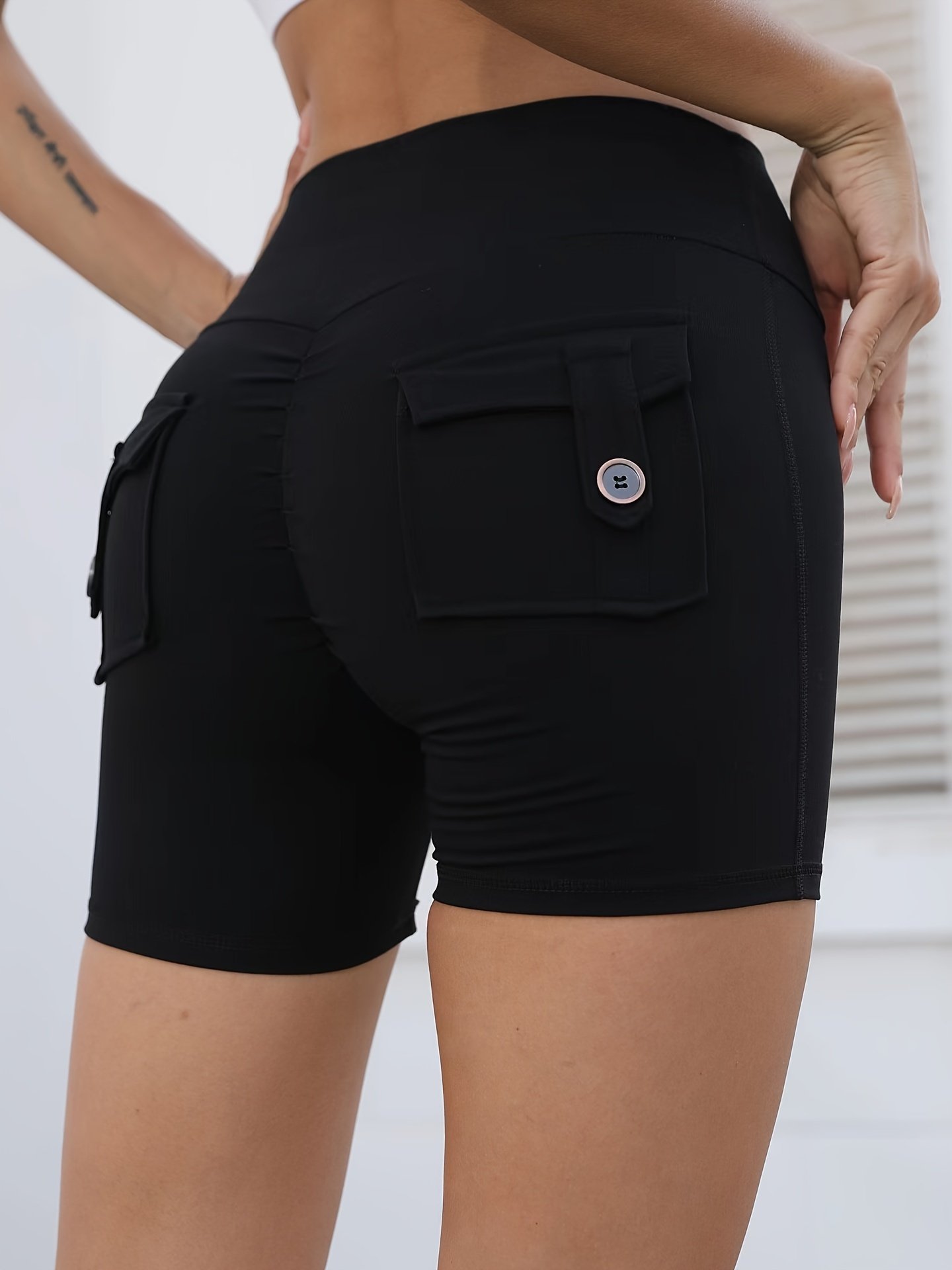 c2016679-c29f-4c40-b86d-fa31fa161ccb Item No KDDK01 Yoga Shorts - Image 2