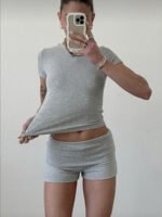 Item No FD  Yoga Shorts - Image 14