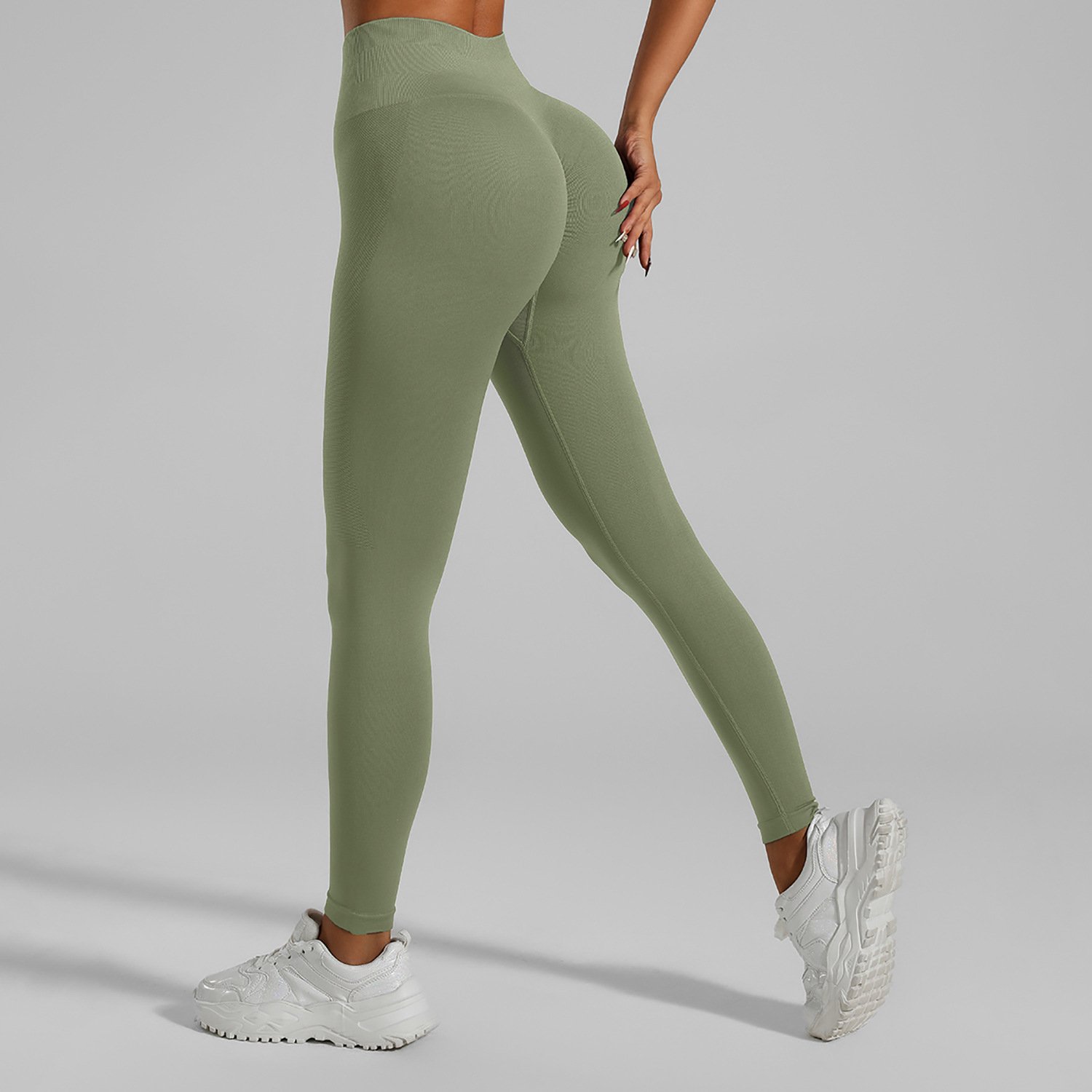 O1CN01S5HVAk1EbVX4k95T2_!!2212042070370-0-cib Item No CK171  Yoga Pants - Image 3